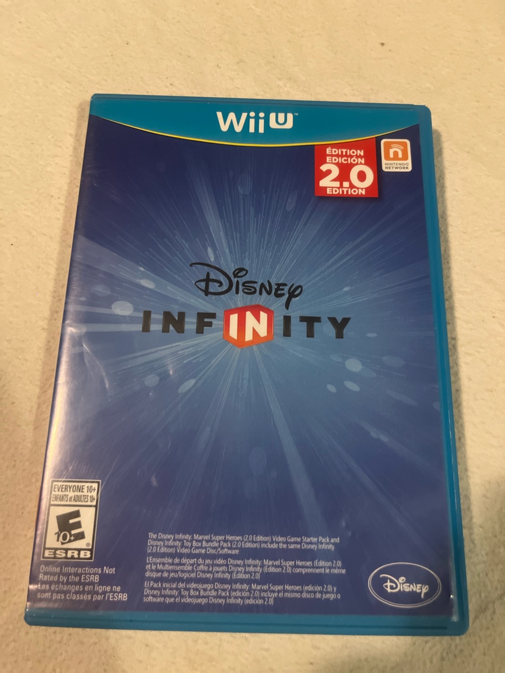 Disney Infinity 2.0 Edition Wii U Game & Figurines + Playset